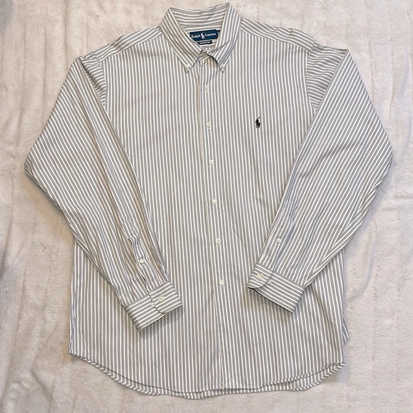 Ralph Lauren Other - Ralph Lauren Men’s pinstriped button down dress shirt